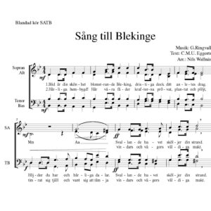 Sång till Blekinge