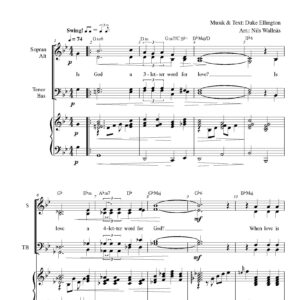 Is God a 3-letter word for love